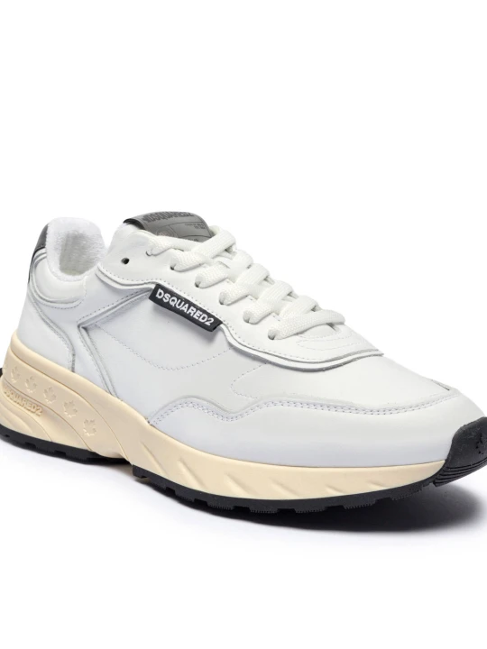 Zdjęcie produktu Dsquared2 Skórzane sneakersy Sprinter biały
