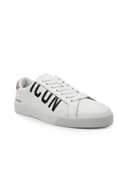 Zdjęcie produktu Dsquared2 Skórzany trampki biały