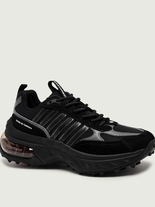 Zdjęcie produktu Dsquared2 Sneakersy Bubble | zamsz czarny