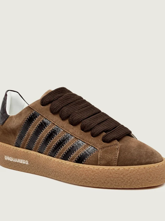 Zdjęcie produktu Dsquared2 Sneakersy Rapper''s Delight | zamsz brązowy