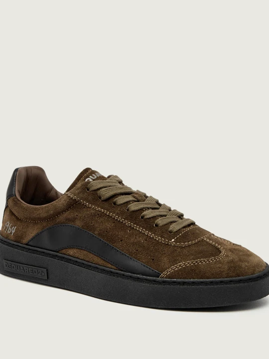 Zdjęcie produktu Dsquared2 Sneakersy Rider | zamsz khaki