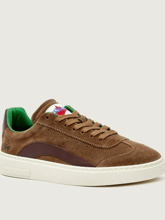 Zdjęcie produktu Dsquared2 Sneakersy Rider | zamsz brązowy