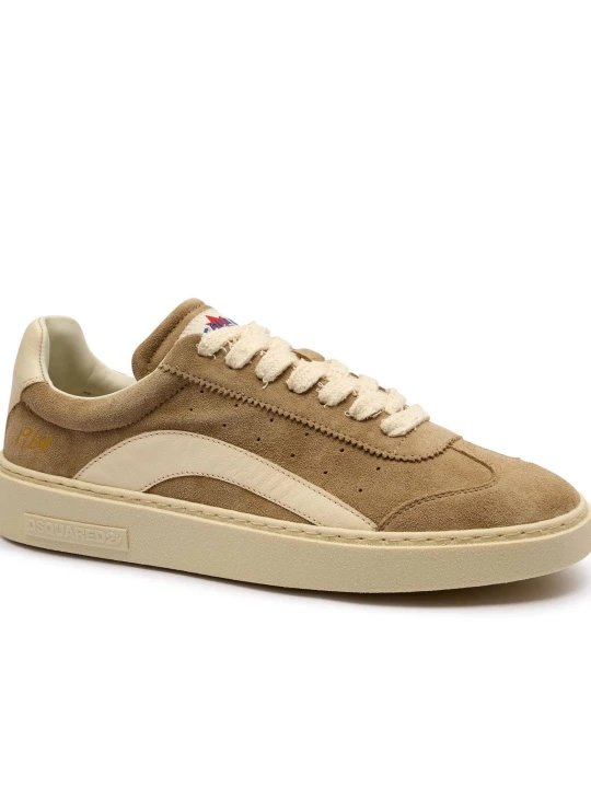 Zdjęcie produktu Dsquared2 Sneakersy Rider | zamsz beżowy