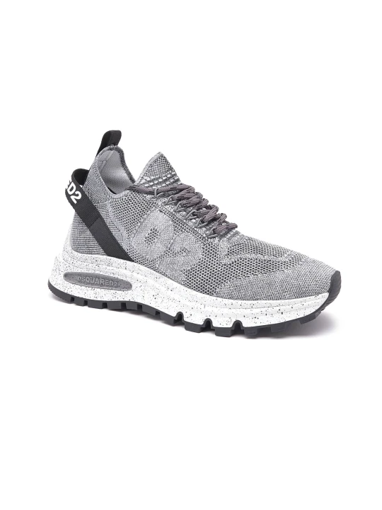 Zdjęcie produktu Dsquared2 Sneakersy RUNDS2 | z dodatkiem skóry szary