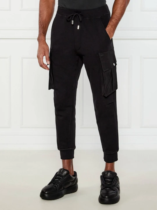 Zdjęcie produktu Dsquared2 Spodnie dresowe Cargo Cypro | Regular Fit czarny