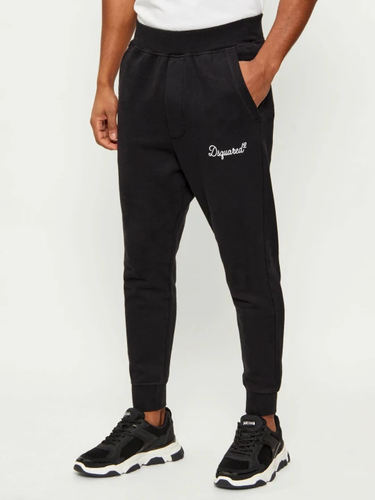Zdjęcie produktu Dsquared2 Spodnie dresowe DEAN | Tapered fit czarny