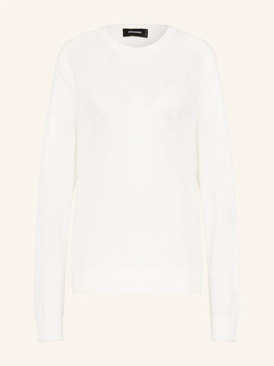 Zdjęcie produktu dsquared2 Sweter weiss BIAŁY