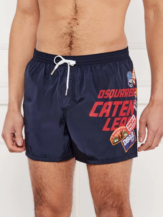 Zdjęcie produktu Dsquared2 Szorty kąpielowe | Regular Fit granatowy