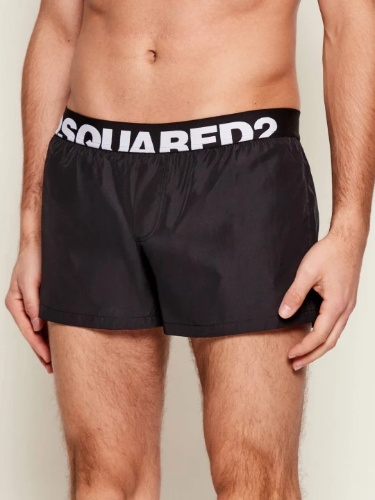 Zdjęcie produktu Dsquared2 Szorty kąpielowe SUNSET CHASER | Regular Fit czarny