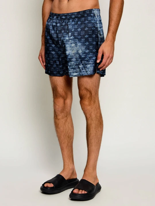 Zdjęcie produktu Dsquared2 Szorty od piżamy | Regular Fit granatowy
