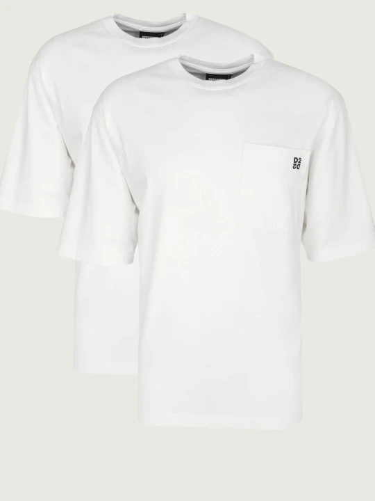 Zdjęcie produktu Dsquared2 T-shirt 2-pack | Loose fit biały