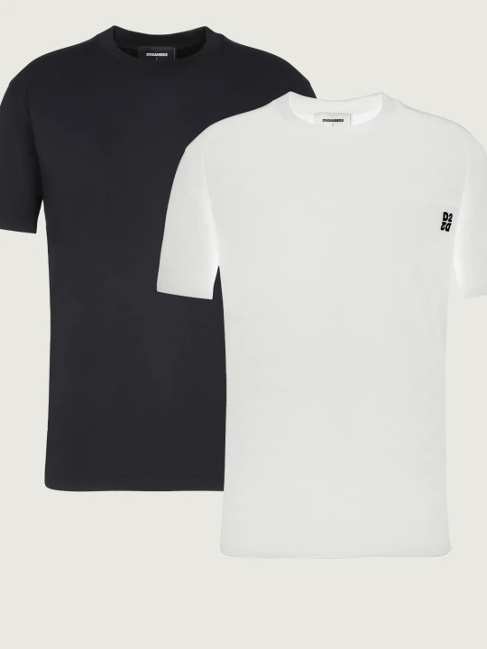 Zdjęcie produktu Dsquared2 T-shirt 2-pack | Regular Fit czarny