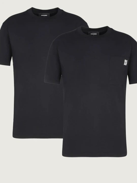 Zdjęcie produktu Dsquared2 T-shirt 2-pack | Regular Fit czarny