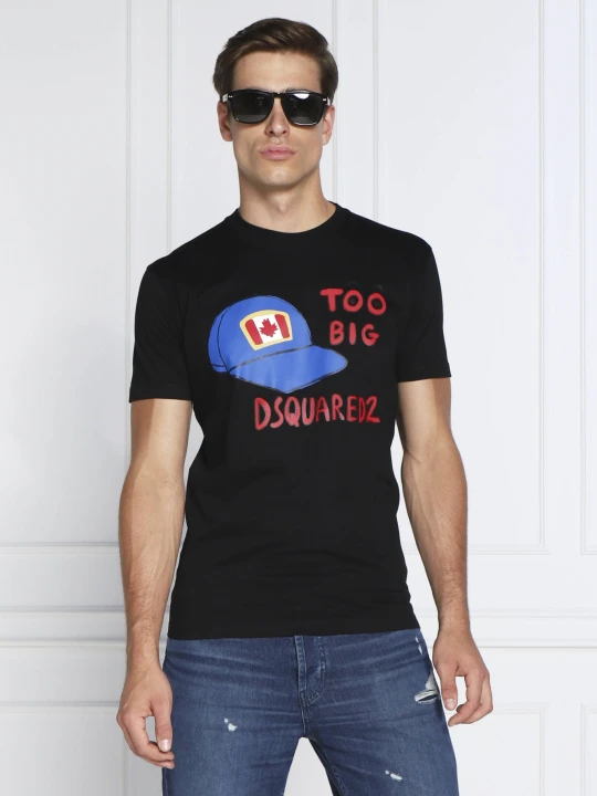 Zdjęcie produktu Dsquared2 T-shirt Bc 2 Big Cool T | Regular Fit czarny