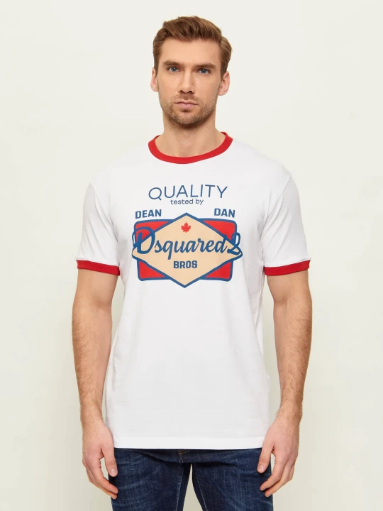 Zdjęcie produktu Dsquared2 T-shirt | cool fit biały