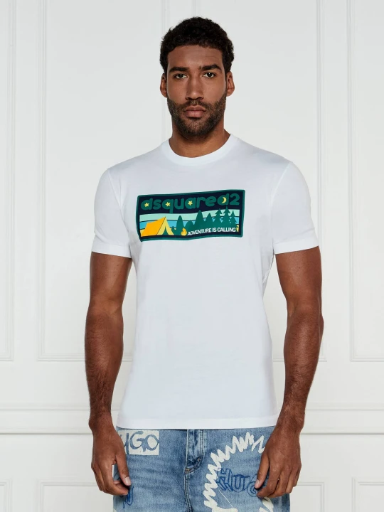 Zdjęcie produktu Dsquared2 T-shirt | cool fit biały