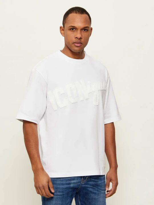 Zdjęcie produktu Dsquared2 T-shirt Iconique | Loose fit biały