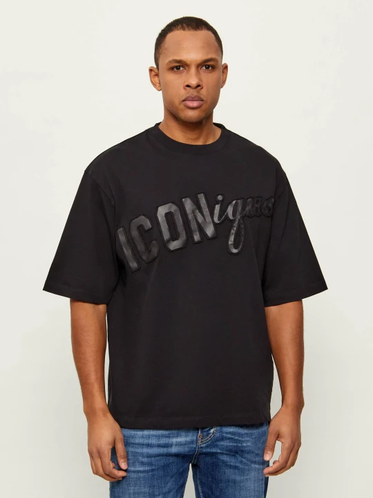 Zdjęcie produktu Dsquared2 T-shirt Iconique | Loose fit czarny