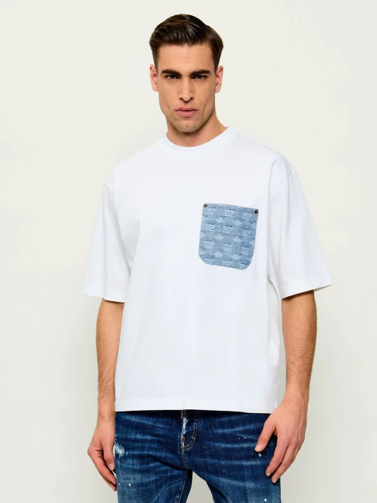 Zdjęcie produktu Dsquared2 T-shirt | Loose fit biały