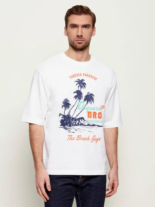 Zdjęcie produktu Dsquared2 T-shirt | Loose fit biały