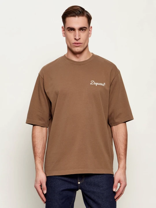 Zdjęcie produktu Dsquared2 T-shirt | Loose fit brązowy