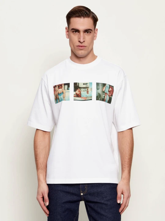 Zdjęcie produktu Dsquared2 T-shirt | Loose fit biały