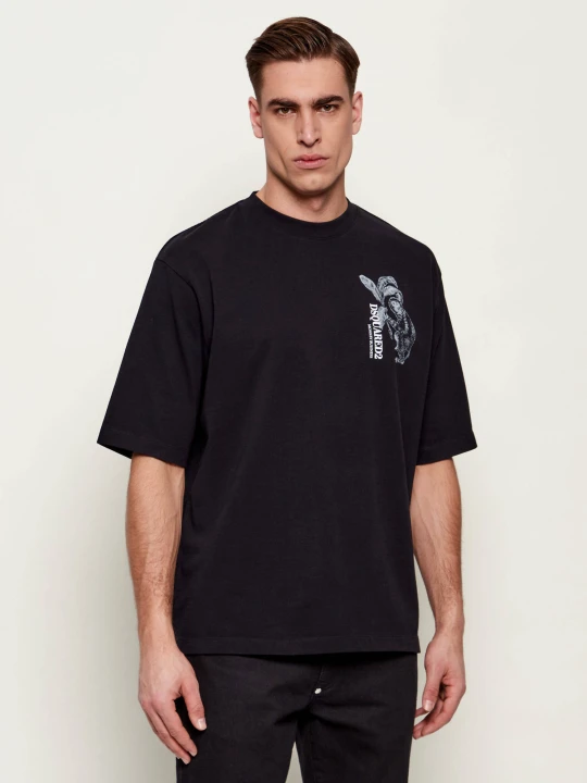 Zdjęcie produktu Dsquared2 T-shirt | Loose fit czarny