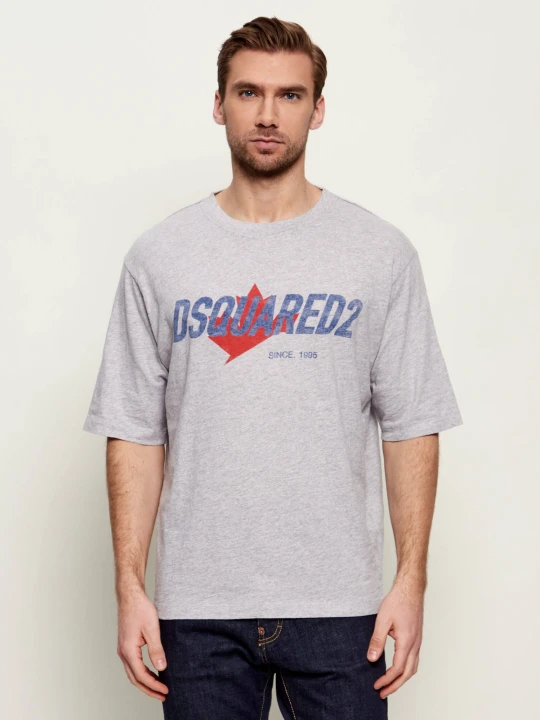 Zdjęcie produktu Dsquared2 T-shirt | Loose fit szary