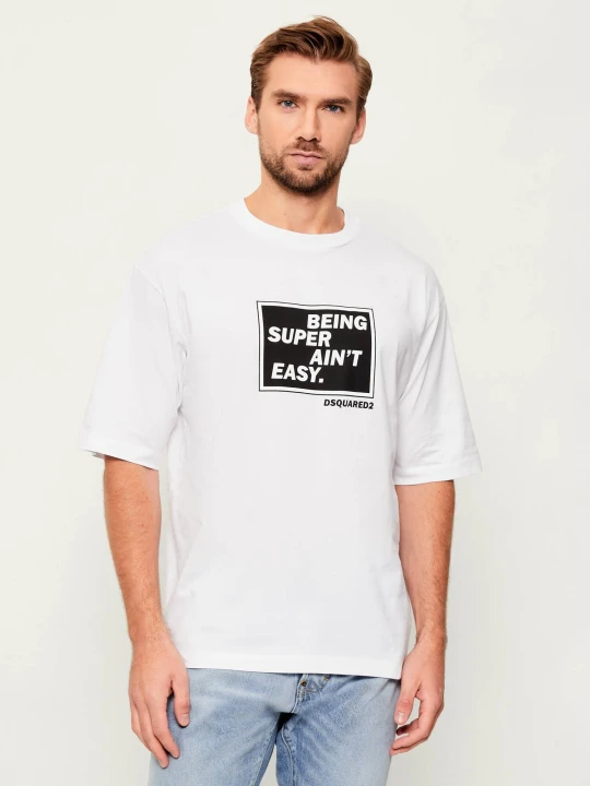 Zdjęcie produktu Dsquared2 T-shirt | Loose fit biały