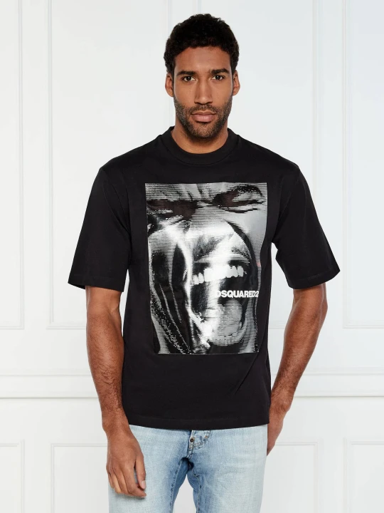 Zdjęcie produktu Dsquared2 T-shirt | Loose fit czarny