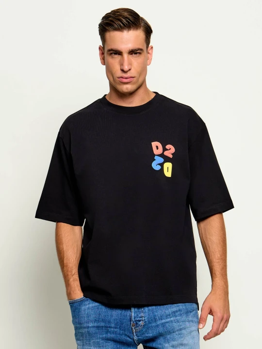 Zdjęcie produktu Dsquared2 T-shirt | Loose fit czarny