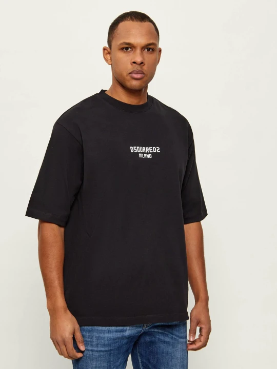Zdjęcie produktu Dsquared2 T-shirt Milano | Loose fit czarny