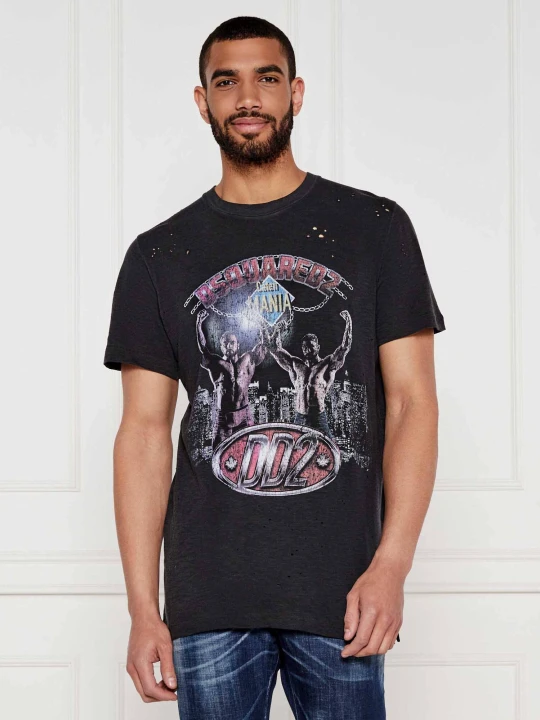 Zdjęcie produktu Dsquared2 T-shirt | Regular Fit oliwkowy