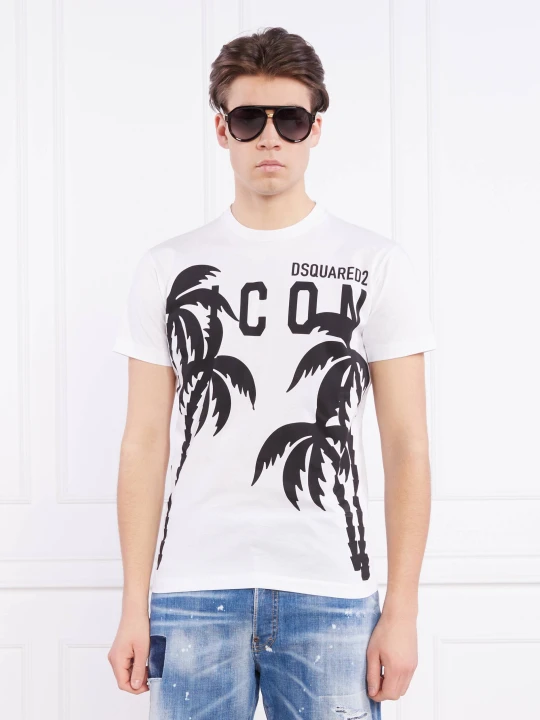 Zdjęcie produktu Dsquared2 T-shirt | Regular Fit biały