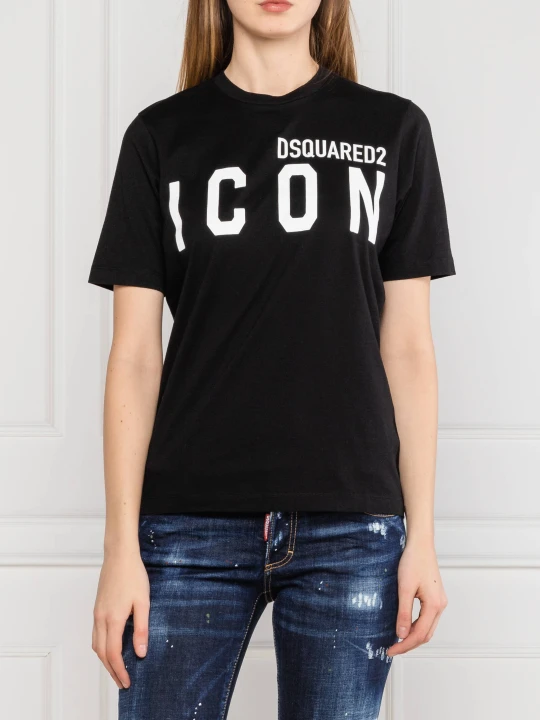 Zdjęcie produktu Dsquared2 T-shirt RENNY | Regular Fit czarny
