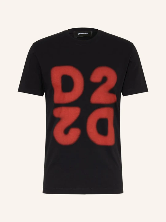 Zdjęcie produktu dsquared2 T-Shirt schwarz BRĄZOWY