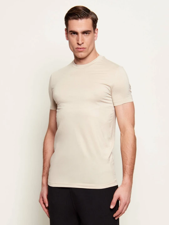 Zdjęcie produktu Dsquared2 T-shirt | Slim Fit beżowy