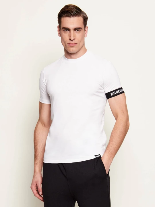 Zdjęcie produktu Dsquared2 T-shirt | Slim Fit biały