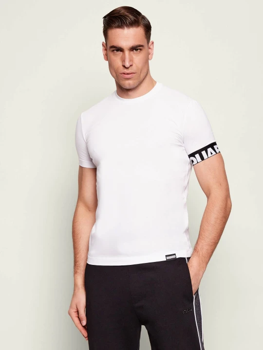 Zdjęcie produktu Dsquared2 T-shirt | Slim Fit biały