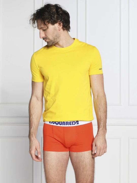 Zdjęcie produktu Dsquared2 T-shirt | Slim Fit żółty