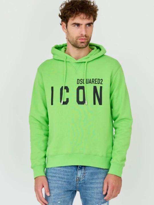 Zdjęcie produktu DSQUARED2 Zielona męska bluza Sweatshirt, Rozmiar 3XL