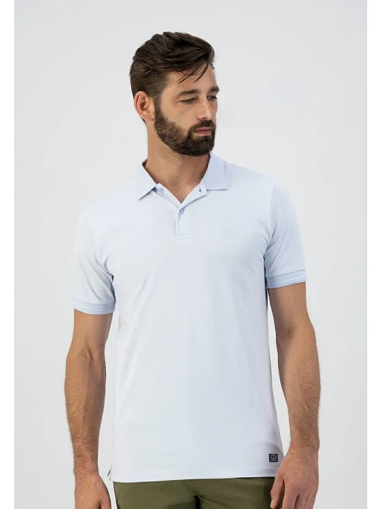 Zdjęcie produktu DSTREZZED Koszulka polo w kolorze błękitnym rozmiar: XL