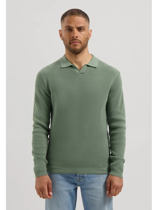 Zdjęcie produktu DSTREZZED Koszulka polo w kolorze zielonym rozmiar: XL