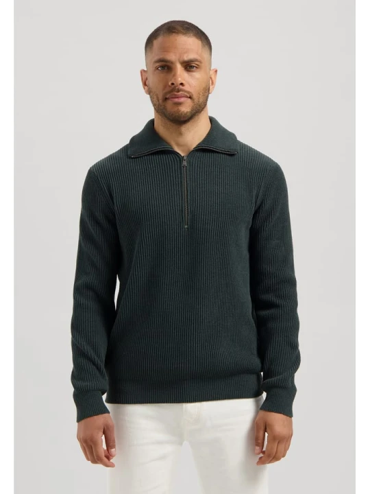 Zdjęcie produktu DSTREZZED Sweter w kolorze ciemnozielonym rozmiar: XXL