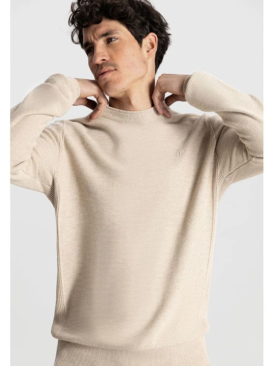 Zdjęcie produktu DSTREZZED Sweter w kolorze kremowym rozmiar: XXL