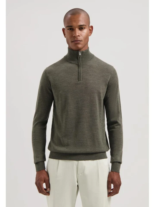 Zdjęcie produktu DSTREZZED Wełniany sweter w kolorze khaki rozmiar: 3XL
