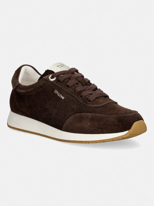 Zdjęcie produktu Dune London ETTAH sneakersy damskie zamszowe brązowy