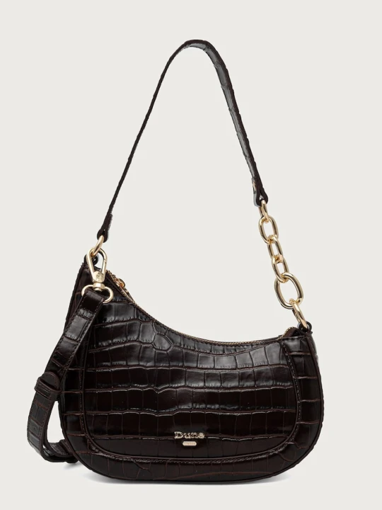 Zdjęcie produktu Dune London torebka crossbody damska skórzana DIRECTION brązowy