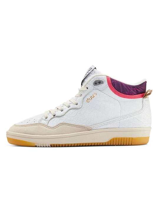 Zdjęcie produktu DUUO Sneakersy "Grand Slam 018" w kolorze biało-fioletowym rozmiar: 41