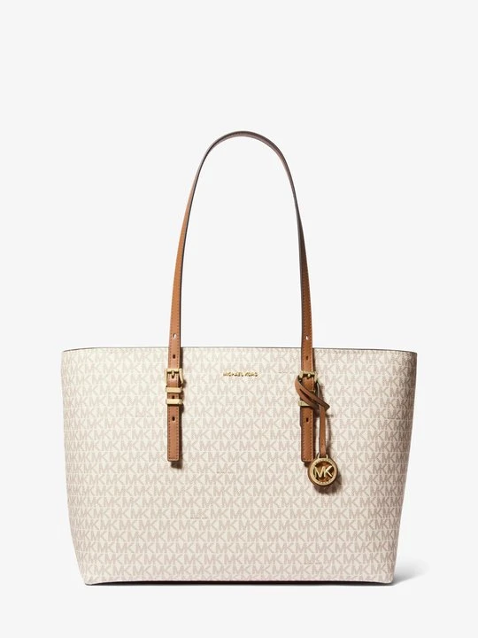 Zdjęcie produktu Duża skórzana torba tote Quinn z charakterystycznym logo Michael Kors
